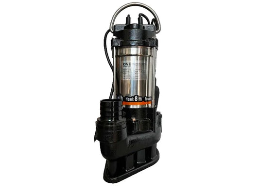 Elettropompa sommergibile acque grigie WQD 10-8-0,55FA  HP 0,75  Kw 0,55 VOLT 220