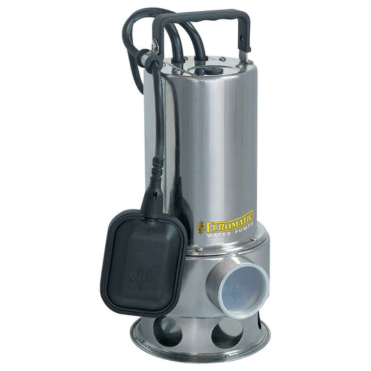 ELETTROPOMPA SOMMERGIBILE EUROMATIC INOX PER ACQUE CARICHE MOD. SVX 1100  WATT 1100 VOLT 220